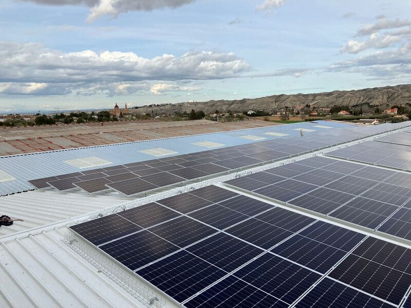 Energiber -Instalación de autoconsumo fotovoltaico en Zaragoza