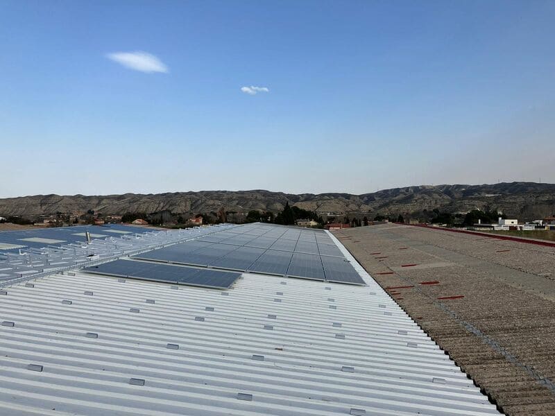 Energiber -Instalación de autoconsumo fotovoltaico en Zaragoza